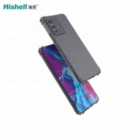 Coque arrière de téléphone portable antichoc transparente en TPU souple pour VIVO V23 5G