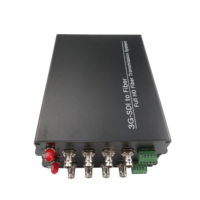 HO-LINK HL-S3Gi-410 Hochwertiger 3G-SDI Optischer Medienkonverter 1080P 3G-SDI/HD-SDI/SD-SDI zu Glasfaser Sender & Empfänger