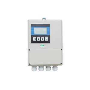 Débitmètre industriel 4-20mA à sortie impulsionnelle pour le contrôle des eaux usées chimiques et des eaux de vidange, débitmètre numérique d'eau - Product Image 1