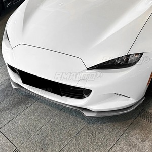 สปอยเลอร์กันชนหน้ารถยนต์ 3 ชิ้น ชุดแต่งสำหรับ Mazda MX-5 Miata ND 2016-2025 ฝาครอบป้องกันกันชน - Product Image 3