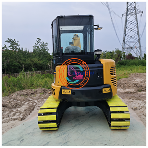 Pelleteuse d'occasion komatsu pc55 5.5 tonnes pelleteuse d'occasion japonaise originale à Shanghai Yard Livraison mondiale - Product Image 2