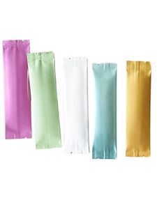 Sacchetti Monodose in Carta Kraft Bianca, Blu e <span class=keywords><strong>Rosa</strong></span> con Foglio di Alluminio Termosaldabile per Zucchero in Polvere e Caffè - Product Image 2
