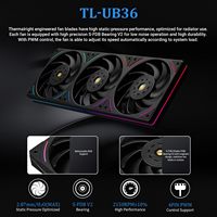 Fast Shipments Thermalright Trofeo Vision 360 mm Argb Aio Cpu Cooler with 6.86-inch Magnetic IPS LCD Screen