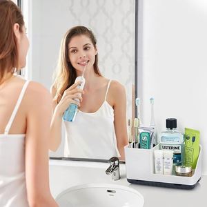 Modern Plastic Bathroom Vanity Sink Organizer and Storage for <b>Shoes</b> with Multifunction Design - Product Image 6