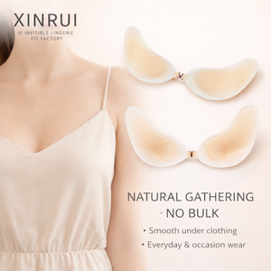 XINRUI Reggiseno in Silicone a Coppa Lunga, Effetto Naturale, Senza Adesivo, Invisibile - Product Image 2