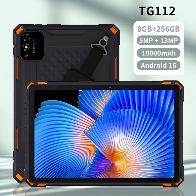 TG112 Rugged Tablet 11 Inch Android Support 4G SIM Card Function Professional OEM for Personalized Logo and Packaging Design