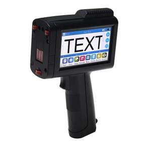 Mehrsprachiges Farb verfalls datum Handheld-Tinten strahl drucker QR-Chargen nummer Markierung Gültigkeit etiketten codierung Tragbare Druckmaschine - Product Image 2