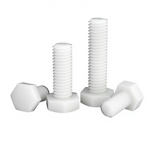 Vis à tête hexagonale en nylon de qualité 4.8, filetage UNF SZ569, M3-M12 - Product Image 2