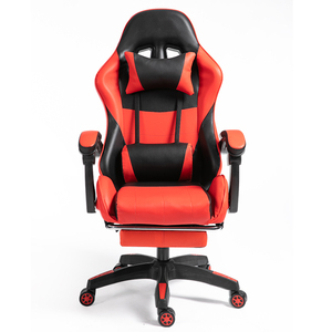 Silla gamer cadeira de escritório, cadeira de couro pu confortável, reclinável, cadeira giratória com colchão - Product Image 3