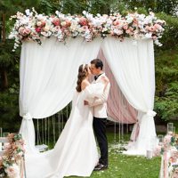 Kit de Support d'Arche Carrée en Métal pour Ballons, Décoration de Cérémonie, Mariage, Anniversaire et Fêtes