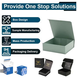 <strong>Luxury</strong> Custom Magnetic Gift <strong>Box</strong> With Logo Large Size Rigid Cardboard Folding Packaging Paper Boxes For Clothing And <strong>Shoes</strong> - Product Image 6