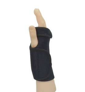 Pulseira de neoprene colorida clássica profissional para homens, braçadeira de apoio de pulso com alças para polegar - Product Image 2
