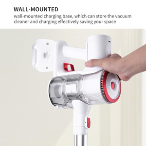 Portable Handheld Wireless Vacuum Cleaner With Led Light For Home And Car Use Red 150W ZEK-K8 - Product Image 5