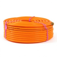 Tuyau d'air orange, tuyau de pulvérisation de qualité industrielle, résistant à l'usure et à la corrosion, adapté au nettoyage des tuyaux de compresseur d'air
