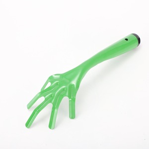 Garden Fork Stainless Steel Three Tines Green <b>Handle</b> For Gardening And Horticulture - Product Image 5