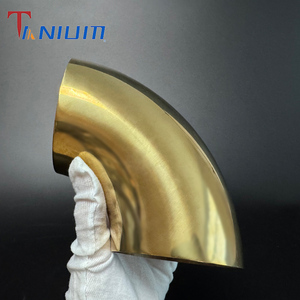 <span class=keywords><strong>Gr2</strong></span> Titan ống xả 60/63/70/76/80-152.4mm Titan uốn cong 90 độ Titan khuỷu tay - Product Image 6