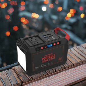 Station d'alimentation portable mini 80W 300Wh, générateur solaire MPPT, prise universelle EU US UK pour les voyages, la randonnée, l'extérieur, l'intérieur - Product Image 1