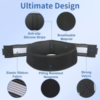 Ceinture de soutien lombaire et pelvien ajustable et confortable pour la récupération post-partum, soutien de la hanche et de la jointure sacro-iliaque (SI)