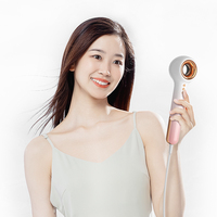 Sèche-cheveux de voyage à ions négatifs, faible bruit, léger, haute qualité, rose et blanc, soin ionique des cheveux, sèche-cheveux pour hôtel, moteur DC