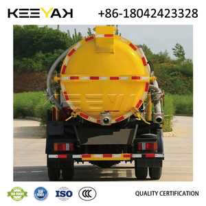 ISUZU aspiradora Hydrocleaner tanque camión limpieza aguas residuales succión camiones hidráulico elevación cisterna fabricante chino - Product Image 3