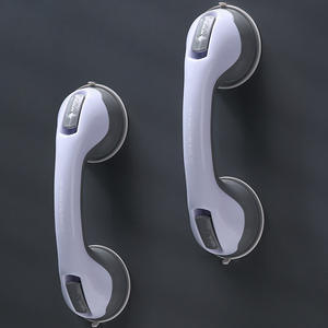 Barra de seguridad para inodoro con ventosa fuerte, antideslizante, para puertas y ventanas de vidrio, ideal para personas mayores y niños, de superficie lisa. - Product Image 1