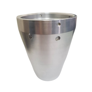 Mecanizado de acero inoxidable de alta precisión personalizado OEM para componentes de equipos mecánicos industriales, tapa de extremo roscada cónica - Product Image 4