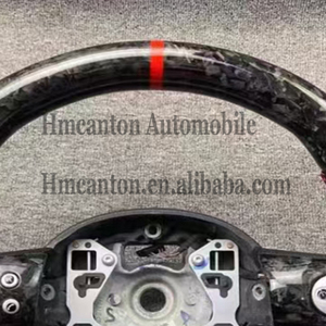 Volante Deportivo de Fibra de Carbono Forjado y Cuero M Performance para BMW Mini Cooper S R56 R61 - Product Image 3