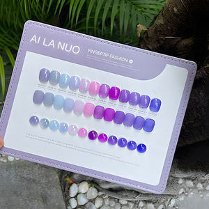 AILANUO Esmalte de Gel LED UV de alta calidad, 12 colores, conjunto de vacaciones de Navidad, Gel transparente, gelatina, Gel de remojo, Gel UV - Product Image 3