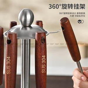 Baixinsi Stainless Steel Soup Ladle 304 Durable Kitchen Utensil For Cooking And Serving - Product Image 2