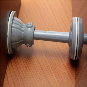 Door Stopper <b>Floor</b> Mount No Drill Plastic Silent Anti Collision Modern Simple Design - Product Image 3