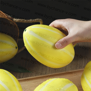 Melón Canario Artificial Decorativo, Centro de Mesa de Fruta Falsa Realista para Sala de Estar Moderna, Mesa de Cocina, Hotel, Decoración Interior - Product Image 2