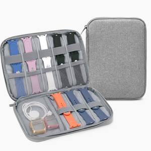 Best Seller Custodia Organizer Personalizzata per Cinturini <span class=keywords><strong>Apple</strong></span> <span class=keywords><strong>Watch</strong></span>, Borsa da Viaggio per Cavi e Accessori Smartwatch - Product Image 1