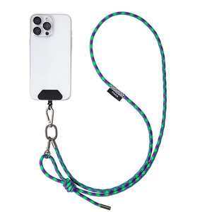 <strong>Custom</strong> logo Label 6mm Durable Phone <strong>Strap</strong> Anti Theft Adjustable Knot Outdoor Crossbody <strong>Mobile</strong> Phone Lanyard - Product Image 1