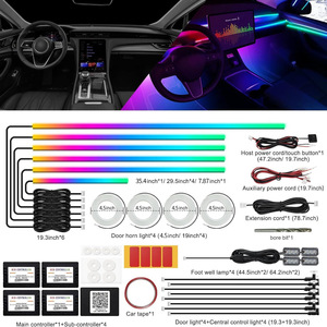 <span class=keywords><strong>Luce</strong></span> dinamica a colori 256 <span class=keywords><strong>e</strong></span> <span class=keywords><strong>luce</strong></span> di benvenuto per auto per la modifica generale del modello del veicolo - Product Image 1