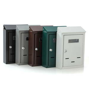 Boîte aux lettres extérieure en fer MB02 avec clés prêtes à l'emploi pour l'exportation - Product Image 3
