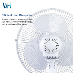 Ventilador de Escritorio/Mesa Eléctrico de 12 Pulgadas, Silencioso, con Enfriamiento por Aire, Tres Velocidades, Plástico Blanco, Suministro Directo de Fábrica - Product Image 6