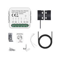 Nouveau module d'interrupteur intelligent Tuya Zigbee pour ouvre-porte de garage, télécommande via application, contrôleur de disjoncteur et ouvre-portail