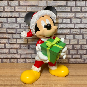 Escultura de <span class=keywords><strong>Mickey</strong></span> en Resina, Artesanía Personalizada en Resina, Decoración para el Hogar, Estatua de Ratón, Arte en Resina de <span class=keywords><strong>Mickey</strong></span> para Decoración Navideña - Product Image 1