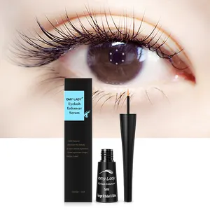Korea Kosmetik omy wanita produk baru untuk lebih tebal lebih panjang sampel bulu mata minyak serum bulu mata