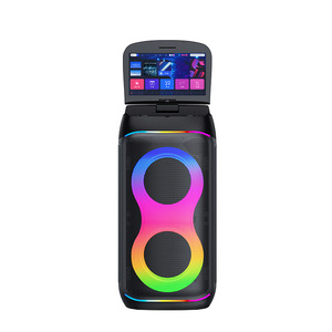 ลำโพง GD-1066จอ<span class=keywords><strong>คาราโอเกะ</strong></span>6.5นิ้วแบบคู่พับได้รองรับ <span class=keywords><strong>YouTube</strong></span> KTV พร้อมไมค์ไร้สาย2ชิ้น - Product Image 2