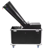Carta effetto palcoscenico dmx launcher blower confetti machine 8/15 m rainbow jet carta macchina per feste