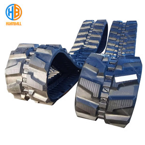 <span class=keywords><strong>JCB</strong></span> 8013 8014 8015 8016 8017 8018 모델을위한 230x48x62 고무 트랙 미니 굴삭기 크롤러 트랙 - Product Image 1