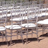 Extrem günstiger Preis Factory Direct Commercial Furniture Esszimmer Acryl Hotel Event Hochzeit Bankett Stuhl