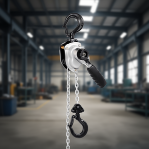 Polipasto de Cadena Manual con Palanca, Capacidad 1/4T (550 LBS), Elevación 10FT, Cadena de Acero Aleado G80, Freno de Doble Trinquete, Para Uso en Construcción - Product Image 2