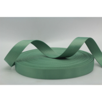 Direct du fabricant 20mm 2.5cm lisse doux chevrons tissé Polyester ceinture sangle en Nylon pour sacs valises