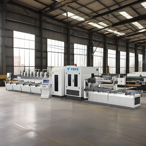Línea de Producción de Puertas y Ventanas de Aluminio YBKE, Máquina de Corte y Fresado CNC Controlada por PLC de Alta Precisión - Product Image 5