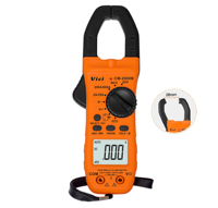 Multimeter Clamp Meter Digital Vici 2000 Counts Auto-ranging dengan Deteksi Arus AC, Tegangan AC/DC, dan Deteksi Tegangan Non-Kontak