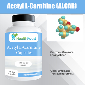 Custom Label Acetyl L-Carnitine Capsules Transparent Fprmula & Overcome Occasional Constipation with Dietary <b>Supplement</b> - Product Image 5