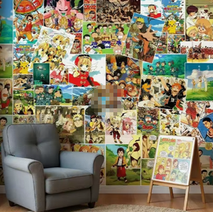 วอลเปเปอร์ติดผนังตัวละครอนิเมะญี่ปุ่นคลาสสิกและมีชื่อเสียง - Product Image 4