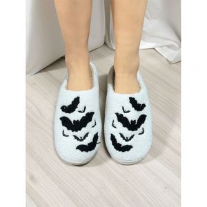 Floral Slippers <strong>Women</strong> Plush Fuzzy Indoor Shoes Cute Flower Embroidery Design Soft Warm Home Footwear with Memory Foam Slippers - Product Image 5